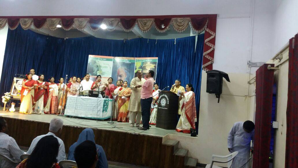 Wheelchair recipient smiling